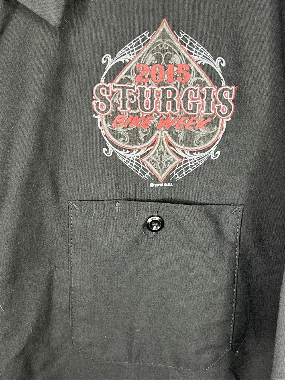 Sturgis Bike Week Black Graphic Short-Sleeve Shirt